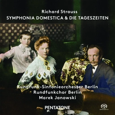 Afbeelding van Rundfunk Sinfonieorchester Berlin, Rundfunkchor Marek Janowski Strauss: Symphonia Domestica &amp; Die Tageszeiten (Super Audio CD)