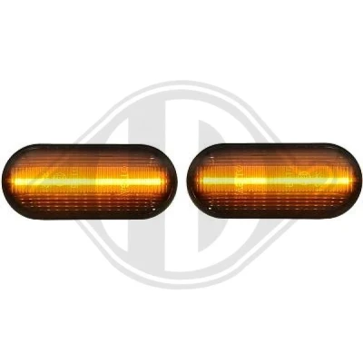 Afbeelding van DIEDERICHS 2213479 Knipperlampenset Aan beide zijden VOLKSWAGEN: Transporter 5, Lupo / 3L, Golf 4, SEAT: Ibiza 3