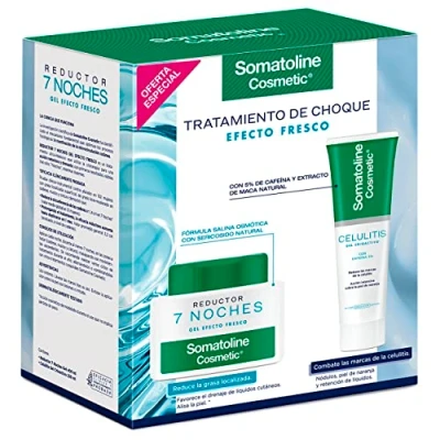 Afbeelding van 7 nachten afslankcrème + anti cellulitis gel Somatoline Cosmetic