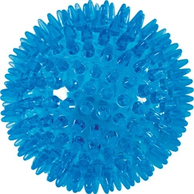 Afbeelding van Zolux Pop Tpr Stekelbal Turquoise 8X8X8 CM (411969)