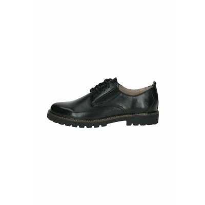Afbeelding van Caprice Veterschoenen, Dames, Maat: 38, Black nappa Leer