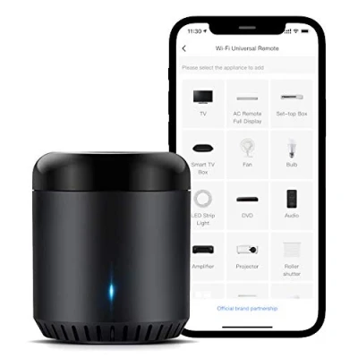 Afbeelding van Broadlink RM Mini 3 Black Bean Smart Home Wifi Universele IR Infrarood Remote Controller werkt met Google