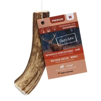 Afbeelding van 4x Chewies Edelherten Gewei Stang M 120 gr