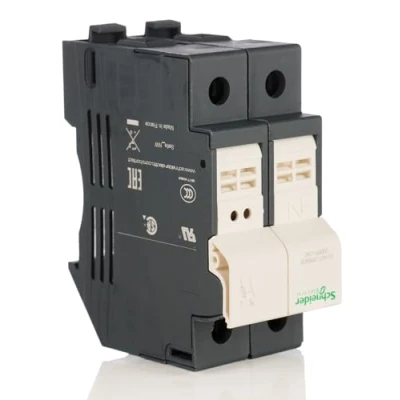 Afbeelding van Schneider Electric TeSys Zekeringhouder 2P 32A voor zekering 10x38mm DF102
