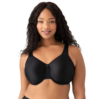 Afbeelding van Wacoal Wa855192 BH beugel effen dames, zwart.