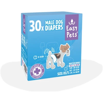 Afbeelding van Easypets hondenluiers reu Xs/s 30 st
