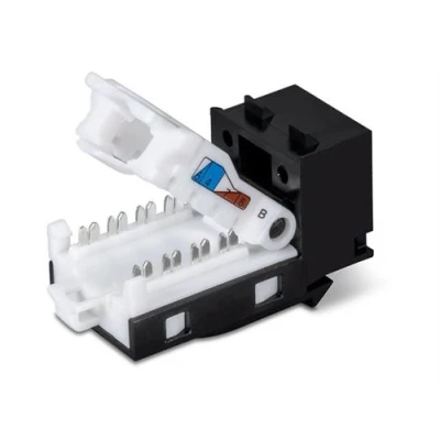 Image de TRENDnet TC K25C6BK Prise modulaire CAT 6 noir Conformité TAA (pack de 25)