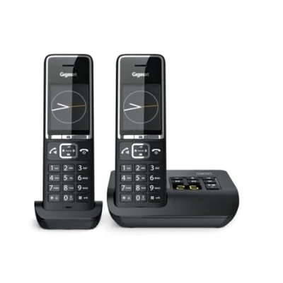 Afbeelding van Gigaset COMFORT 550A duo Analoge /DECT telefoon Nummerherkenning Zwart