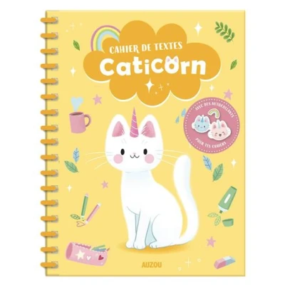 Image de Cahier de textes caticorn