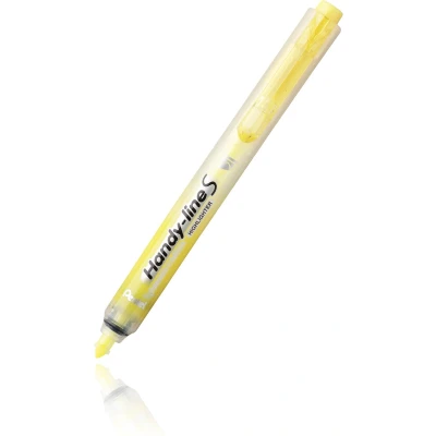 Afbeelding van Pentel retractable highlighter Handyline SX15, geel,