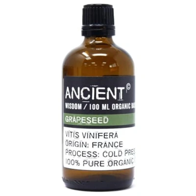 Afbeelding van Biologische Druivenpit Olie Basis 100ml Aromatherapie