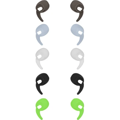 Afbeelding van kwmobile 5x haakjes geschikt voor Samsung Galaxy Buds 3 Pro Oorhaken draadloze oordopjes Houders earbuds in meerkleurig