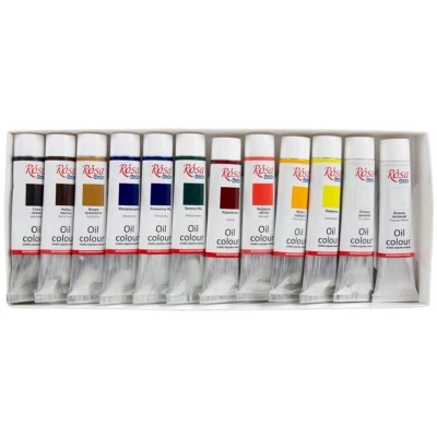 Afbeelding van Rosa Studio Olieverf Set 12x20ml