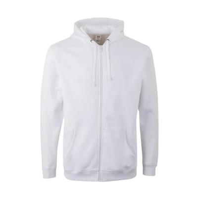 Image de Mukua Sweat à Capuche zippé Mixte, Blanc, M