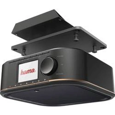 Afbeelding van Hama Digitale Radio DAB+ FM/DAB Wekkerradio Ophangbaar Sleep timer Zwart