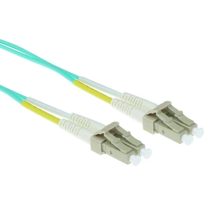 Afbeelding van ACT RL9627 Glasvezel Patchkabel Duplex LSZH LC/LC 50/125µm OM3 27 meter