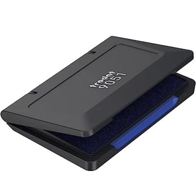 Image de Trodat tampon encreur 9051, bleu, 90 x 50 mm 9051bl