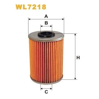 Afbeelding van WIX FILTERS WL7218 Oliefilter Filter insert BMW: 3 Saloon, Compact, Touring