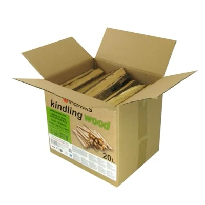 Afbeelding van Feniks Aanmaakhout 20 liter (ca. 5 6 kg) droog hout voor open haard en barbecue (lengte ca. 25 cm)