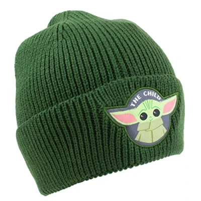 Afbeelding van Star Wars: The Mandalorian Child Badge Groen Muts