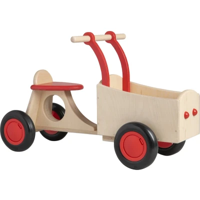 Afbeelding van Van dijk toys bakfiets rood