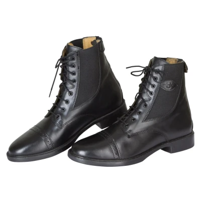 Image de Kerbl Jodhpurs Monaco Lacets Lisse Cuir Noir 35