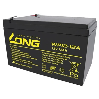 Afbeelding van Kung Long WP12 12, 12Volt, 12Ah VDS G100036, Faston 6,3 mm
