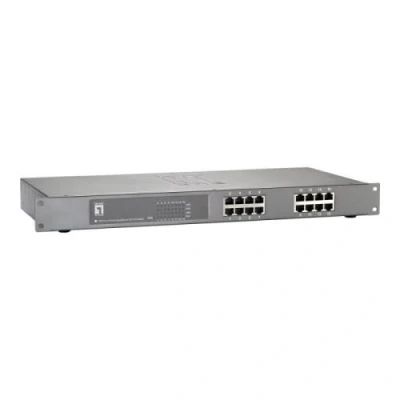 Image de LevelOne FEP 1612W150 Commutateur 16 x 10/100 (PoE+) Montable sur rack PoE+