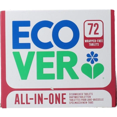 Afbeelding van Ecover Vaatwastabletten All in One 72 stuks