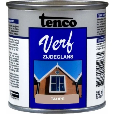 Afbeelding van TencoVerf Dekkend Zijdeglans Taupe 0,25L
