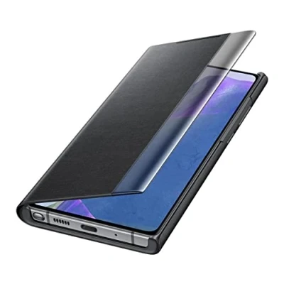 Afbeelding van Samsung Clear View Hoesje Galaxy Note 20 Zwart