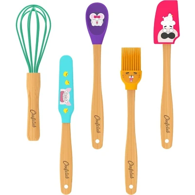 Afbeelding van De Chefclub Kids Mini Utensils: Schattig keukengerei voor jonge chefs