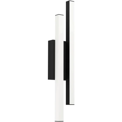 Afbeelding van EGLO Serricella Wandlamp Buiten LED 49,5 cm Zwart/Wit