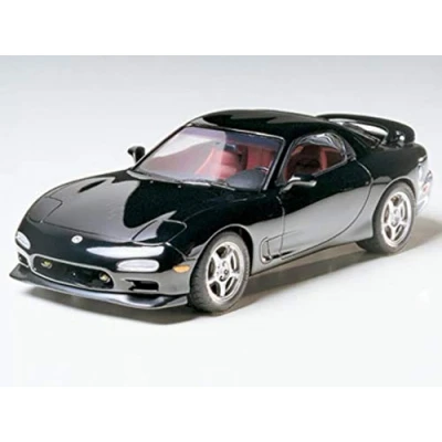Afbeelding van TAMIYA Mazda RX 7 R1 modelbouwset, ladder, kleur zwart, groot, 24116