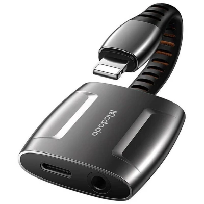 Afbeelding van Mcdodo® Adapter Jack 3.5mm naar iPhone Kabel Voor Lightning 0.1m