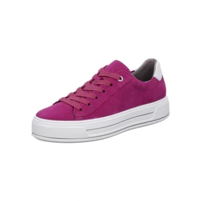 Afbeelding van ara Canberra Sneakers laag, Dames, Maat: 38.5, Rot Leer
