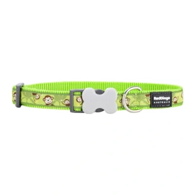 Afbeelding van Hondenhalsband Red Dingo Monkey 20 32 cm Groen