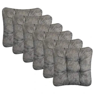 Afbeelding van Brandsseller Set van 2, 4 of 6 zitkussens voor stoelen