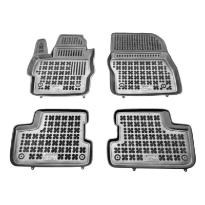 Afbeelding van REZAW PLAST 200806 Vloermatset Rubber voor en achter Zwart MAZDA: 3 Hatchback