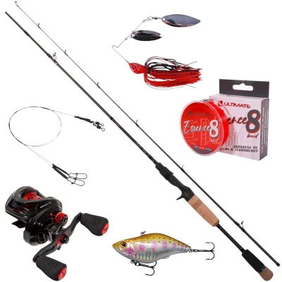 Afbeelding van Ultimate Light Casting Set 2.20m (10 30g) Vissets