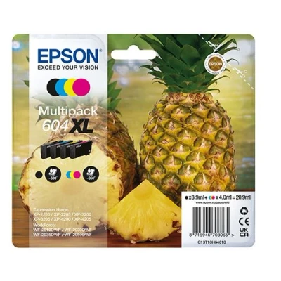 Image de Epson Multipack Cartouches 604xl Noir Cyan Magenta Jaune (c13t10h64020)