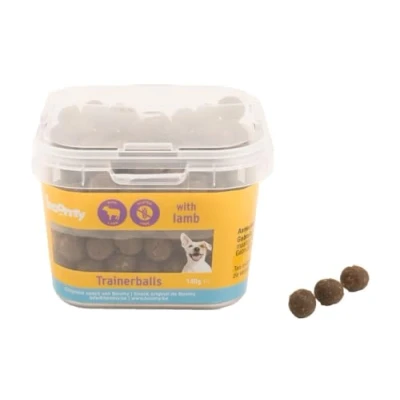 Afbeelding van Boomy Hondensnacks Trainingssnack Beloningssnoepjes Lam 3 x 140g