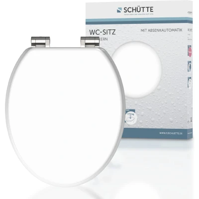 Afbeelding van Toiletbril WHITE kernhout