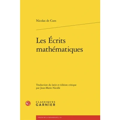 Image de Les ecrits mathématiques