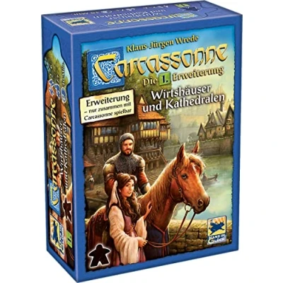 Afbeelding van Asmodée Carcassonne 1 herdershuizen en kathedralen HIGD0101
