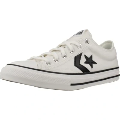 Afbeelding van Converse STAR Player 76 Foundational Unisex Sneakers laag voor kinderen, Maat: 35.5, Vintage white/black/egret Textiel
