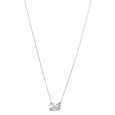 Afbeelding van Swarovski dames Ketting met hanger en kristal in de kleur Zilver