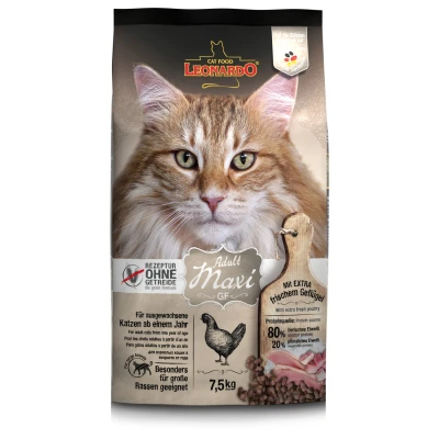 Afbeelding van 7,5kg Adult Maxi Grainfree Leonardo Kattenvoer