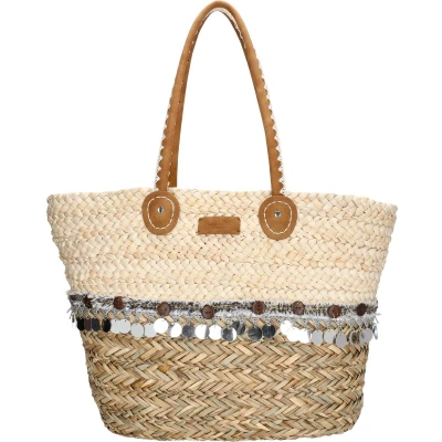 Afbeelding van PE Florence Natural Life Straw Basket nature