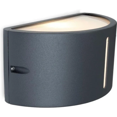 Afbeelding van LUTEC BONN OUTDOOR WALL UP &amp; DOWN 1 LIGHT E27 DARK GREY